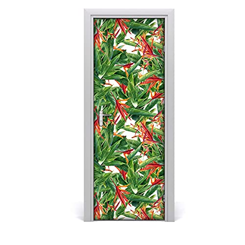 Fotomural de flores para puertas autoadhesivo para transformar tu dormitorio 2