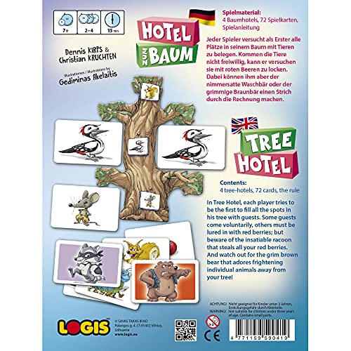 Das Brettspiele Hotel ZUM Baum I Spielen und Lernen Für Kinder, Lernspiel FFür 2 bis 4 Spieler ab 7 Jahren I Das Spiel… – Bild 3