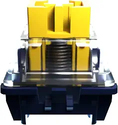 GATERON x Interruptor magnético MCHOSE Collab Apollo, som HiFi linear pré-lubrificado de fábrica FreehSetting Pre-Travel Key Switches para teclado magnético para jogos. (70)