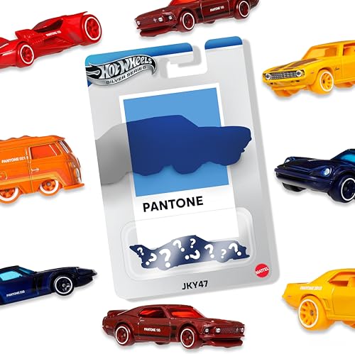 Hot Wheels Silver Series Pantone Sunset Race Mix 1 Set de 6 miniatura 1