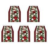 Photo Gallery giwnhvx 5x lino rosso e nero check plaid natale runner da tavolo lungo 182 pollici stagionale inverno decorazione da tavolo Photo Gallery giwnhvx 5x lino rosso e nero check plaid natale runner da tavolo lungo 182 pollici stagionale inverno decorazione da tavolo