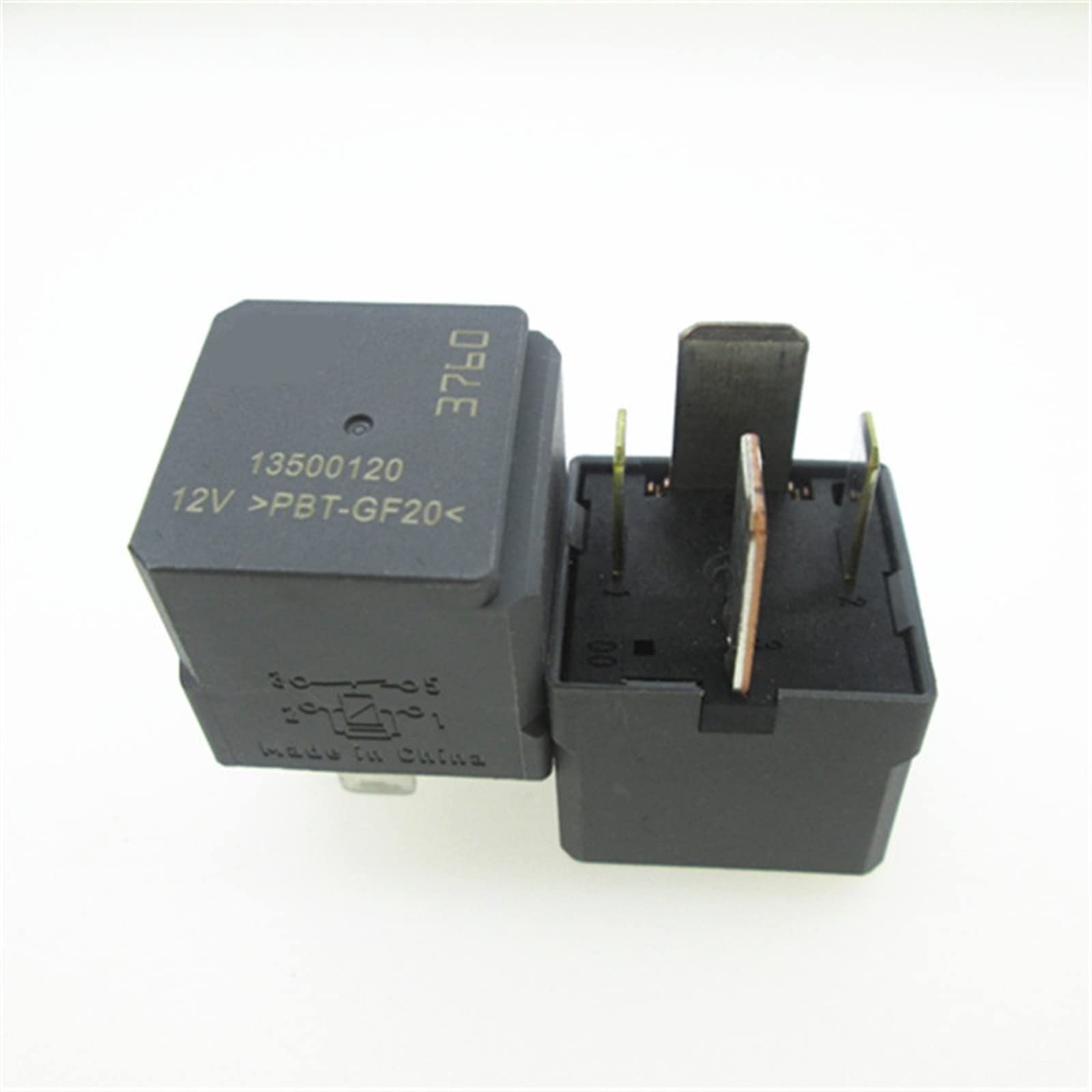 Ventilador de aire acondicionado Bomba de combustible Relé Auto CAR 12V Relé 3760 13500120 12V 12VDC DC12V 4PIN (Size : 5PCS)