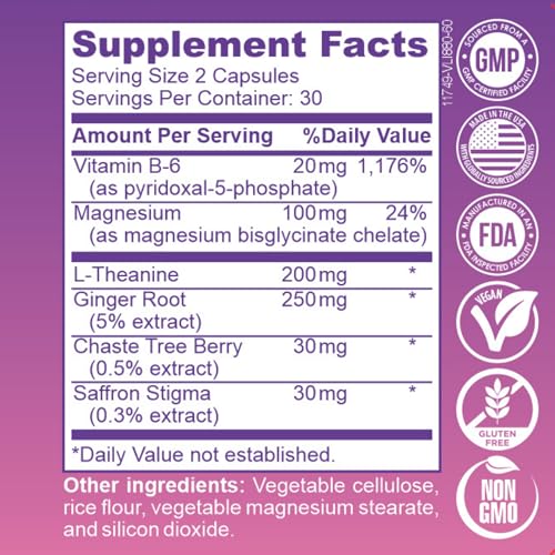 Femanual SilentCycle Mood Support Capsules