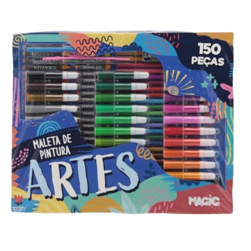 Estojo de pintura escolar