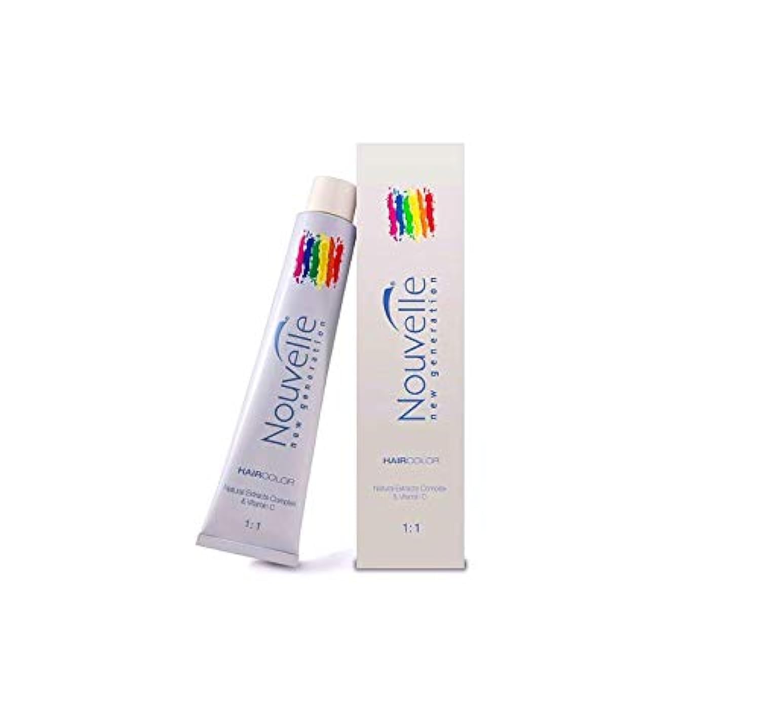 NouvellePermanent Hair Color 8.2/Light Irise Blonde 100ml