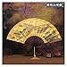 Ventaglio pieghevole uomini di stile retro grande con il ventilatore portatile nappa giornaliera Decorative Fan mano Laser Engraving Fan Bone durevole mano Fan ( Color : 12 , Fan Size : 12.99 inches )