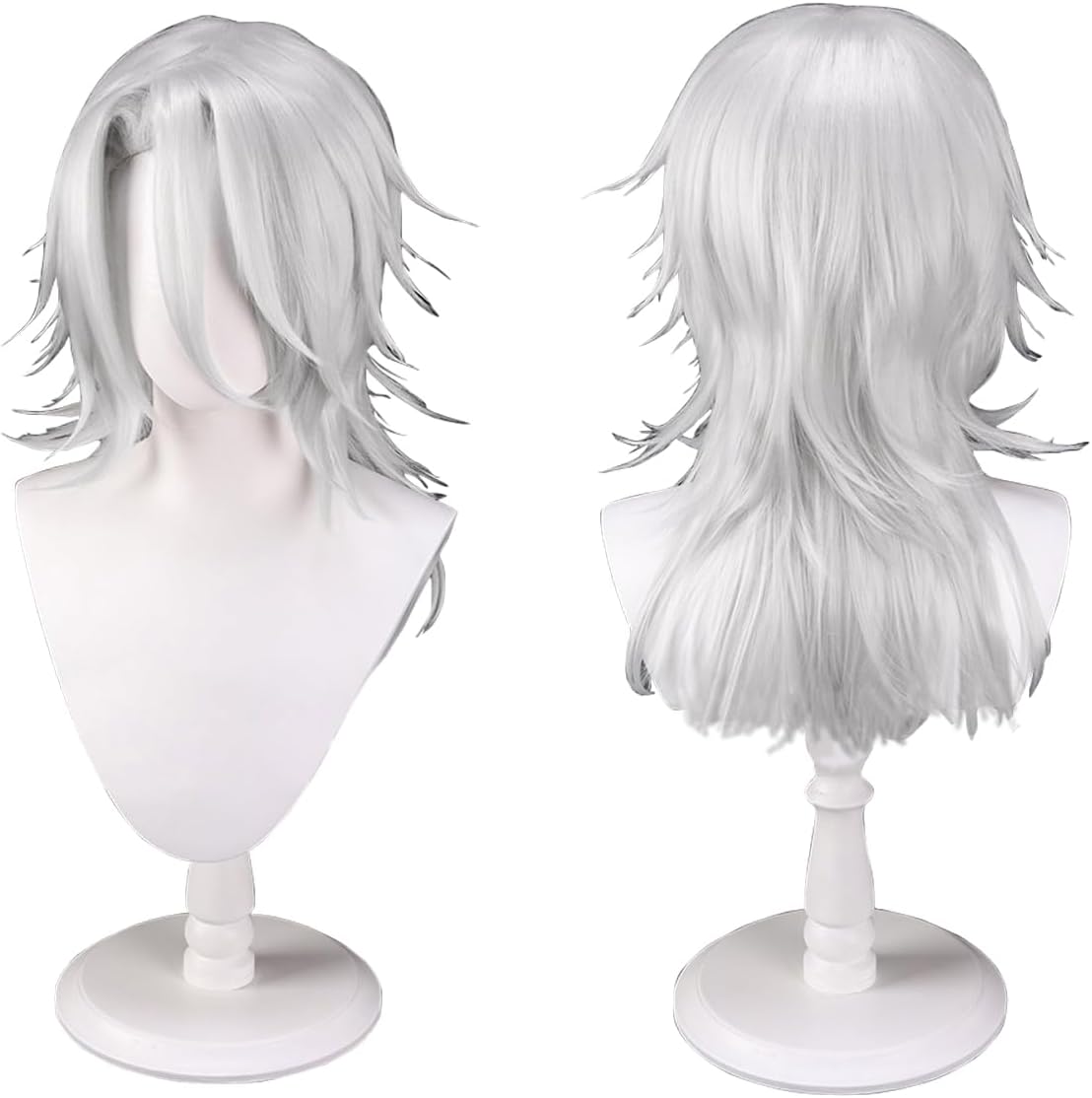 Full Set Men Anime Cosplay Costume For Party Role Costume Kimono Outfit Including Shoes Wig image 3