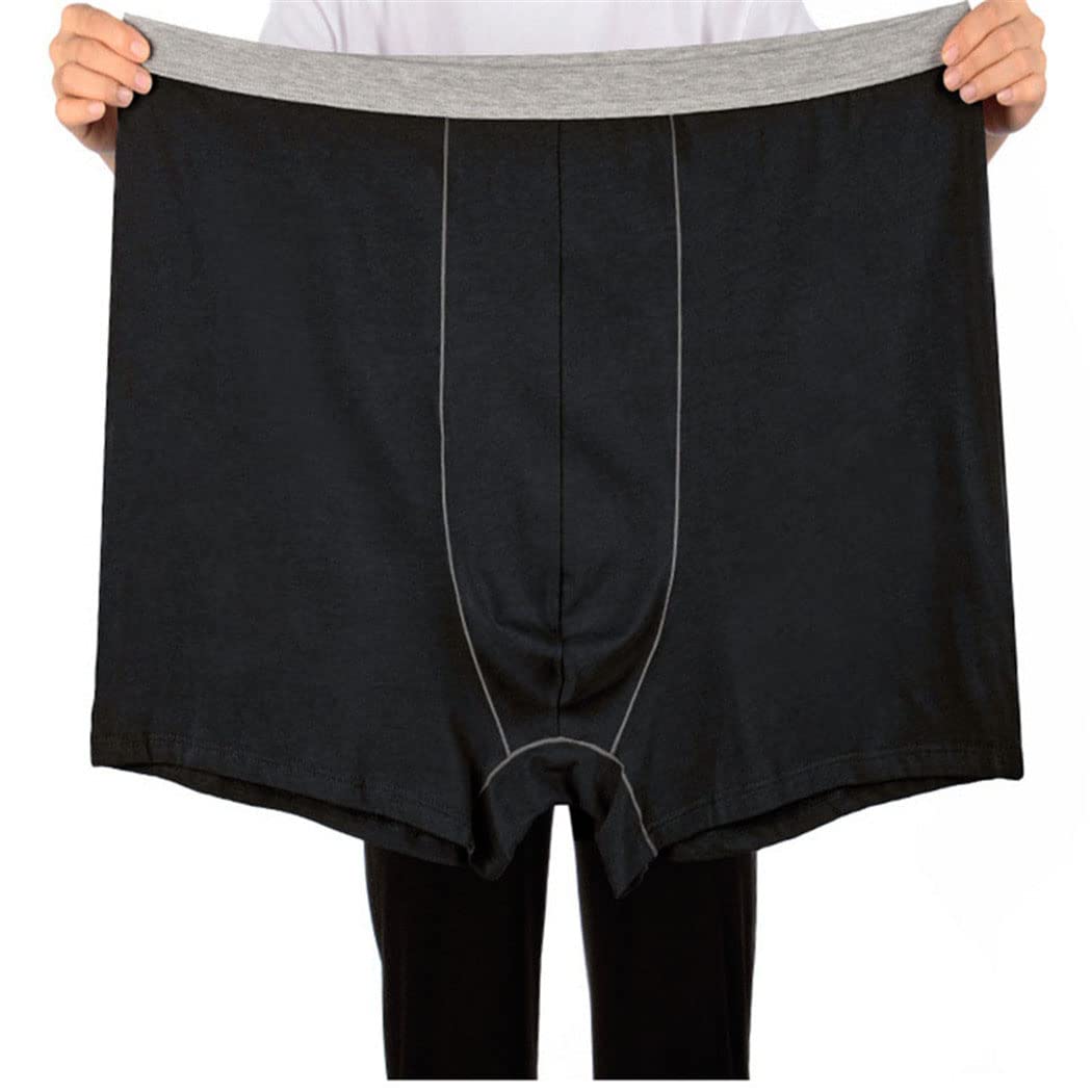 keusyoi 4Pcs Oversize Uomini Boxer Cotone Boxer Pantaloncini Mens Mutandine Uomo Underwer Mutandine Uomo Underwer Uomo Boxer