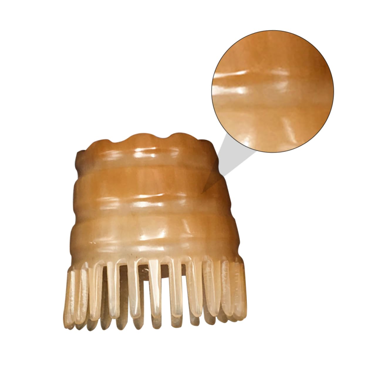 Beavorty 3stücke Natural Shampoo Brush Aus Handgefertigtem Wasserbüffelhorn Kopfhautmassagebürste Für Schmerzfreies Entwirren Zufälliger Farbe Sanfte Massage Für Gesunde Haare