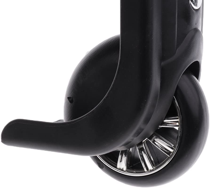 Spinner Caster,Swivel Wheels Replacement,1Pair Replacement Luggage Wheel Suitcase Repair Mute Caster Accessories D0052