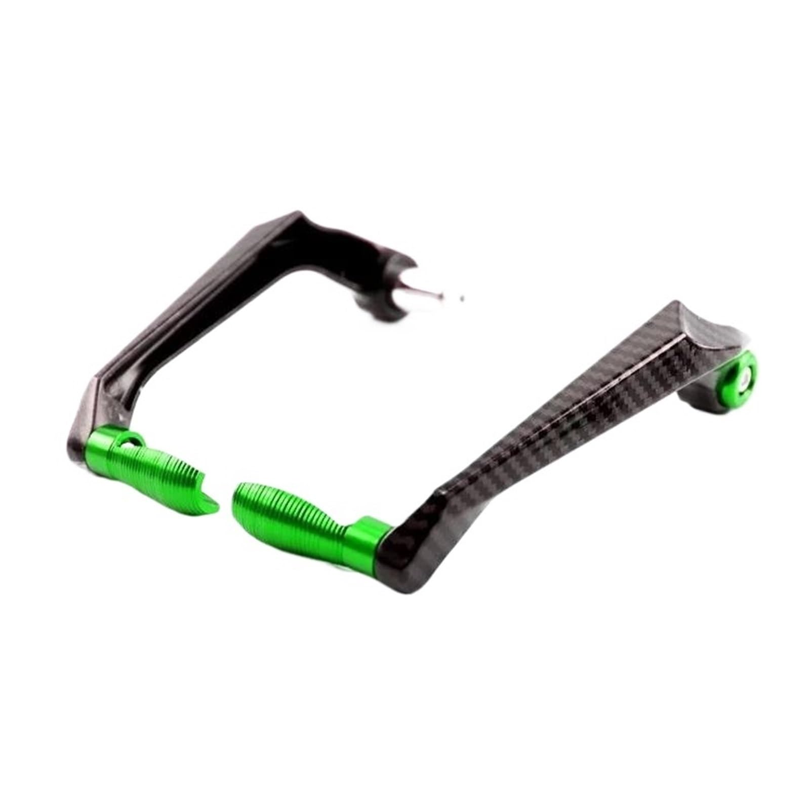 Hjtedhe Green Universal Motorcycle Handlebar Brake Clutch Levers Protector Motorcycle Handlebar Lever Guards(Green)