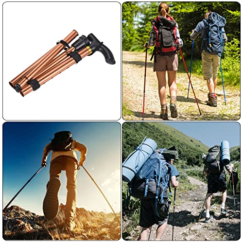 PATIKIL Trekking Bastoncini, 2pz Pieghevole