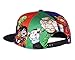 Dragon Ball Z Anime Hat Vegeta Saga Character Panel Flatbill Snapback Cap