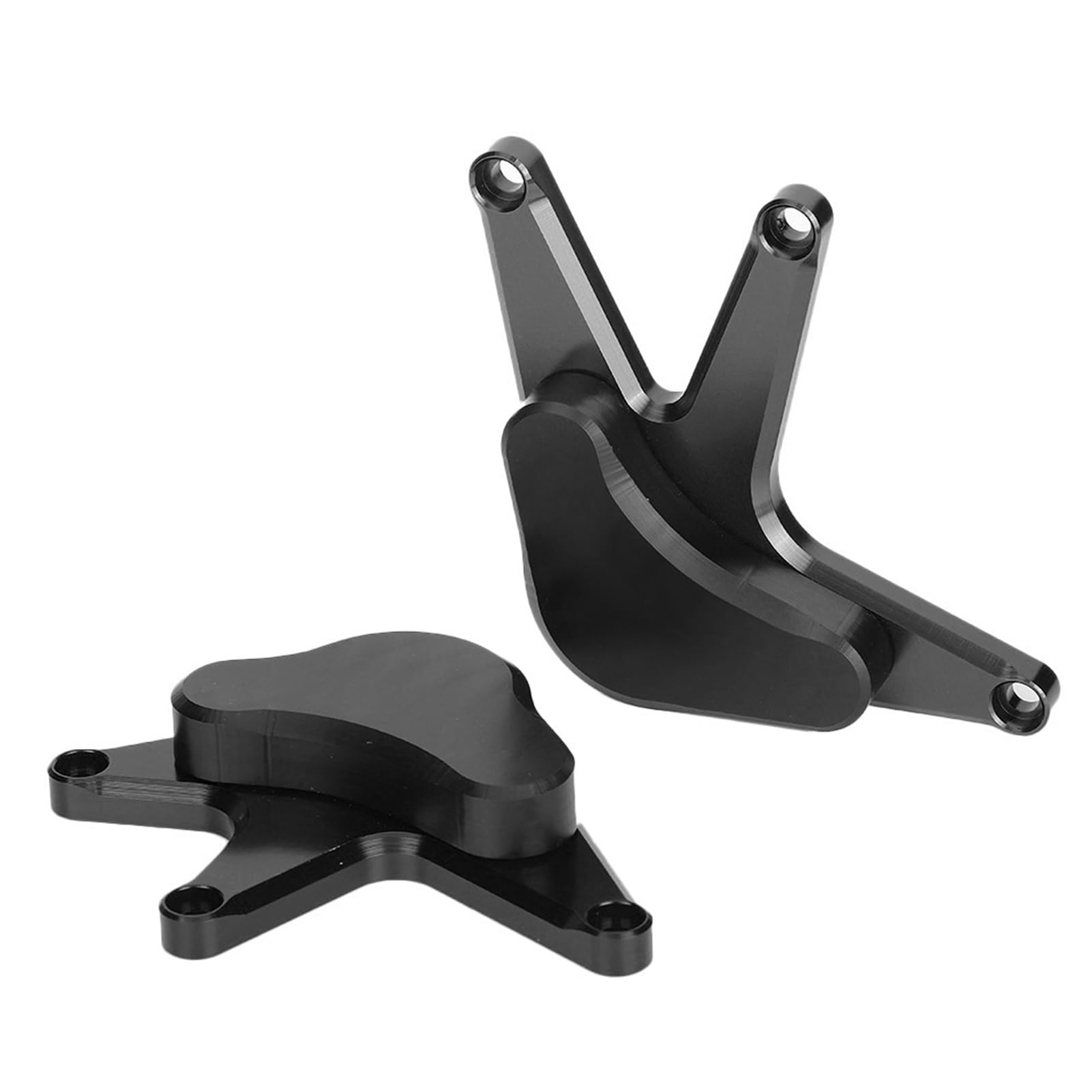 EMUKOEP Aluminium-Motorgehäuseschieber für CBR1000RR (Schwarz)