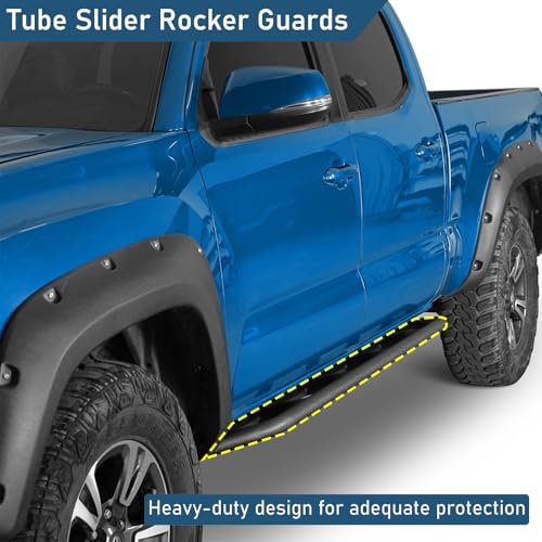 Estribos laterales u-Box para Toyota Tacoma 2005-2023 miniatura 2