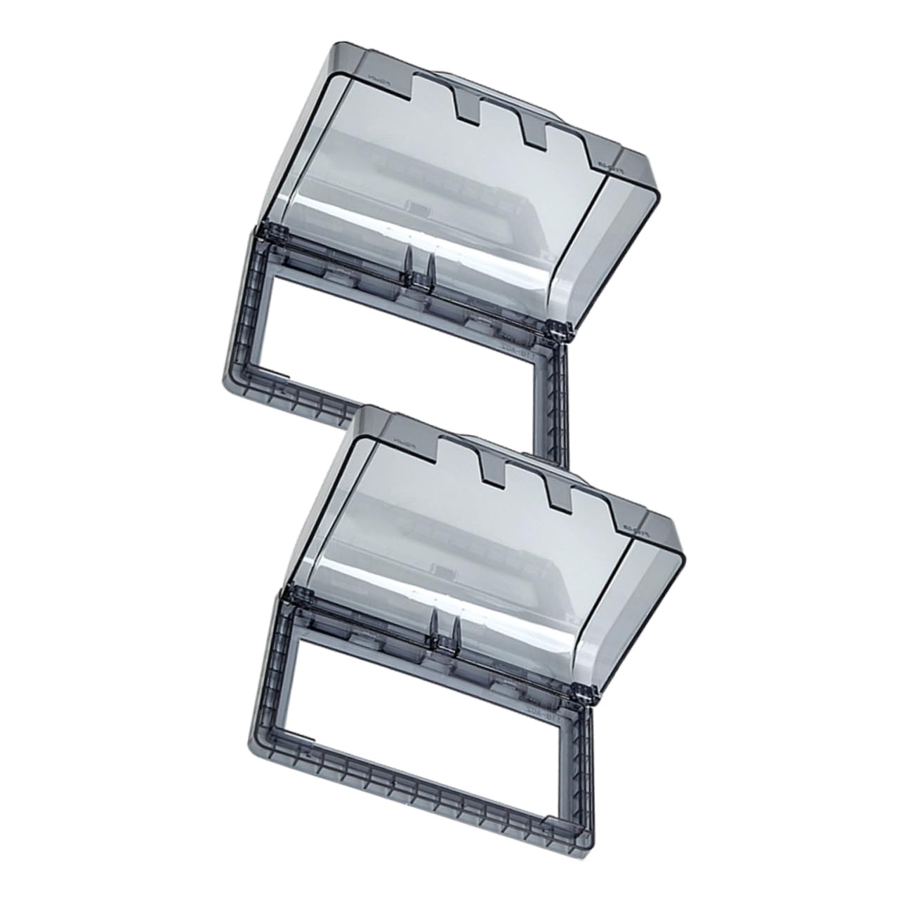 MAGICLULU 5 Set Copripresa Elettrica Protezione Per Prese Muro Da Esterno E Facile Installazione Pratico Per Umidi Per Bagni E Cucine 2 Pezzi*5