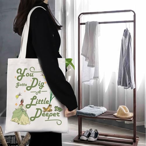 Bolsa Tote Inspirada en Princesa Rana miniatura 5