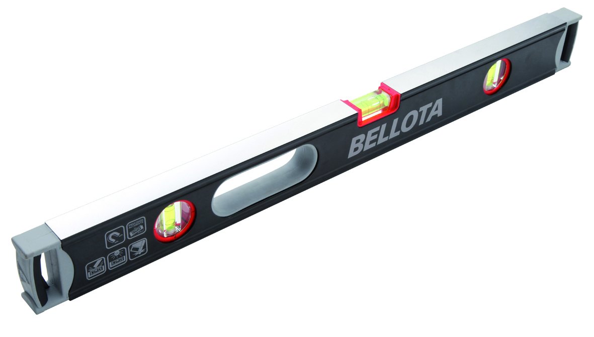 Bellota 50107M-80 EXTRASTRONG Tubular spirit level 80 cm