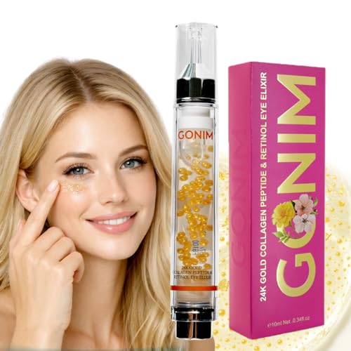 Soulight Eye Serum with 5% Caffeine, Retinol, Niacinamide & Hyaluronic Acid - Anti-Aging Treatment Eye Balms for Dark Circles, Puffiness, Wrinkles & Bags - Under Eye Brightening & Firming Cream