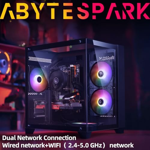 Image of Prebuilt Gaming PC Desktop,Intel Core i7 Business Office Tower Computers PC | RTX3050 8G Graphics Card, 16GB RAM and 512GB SSD, WiFi, Win11 Home, Suitable for Study,transaction,Entertainment,Gaming, etc.