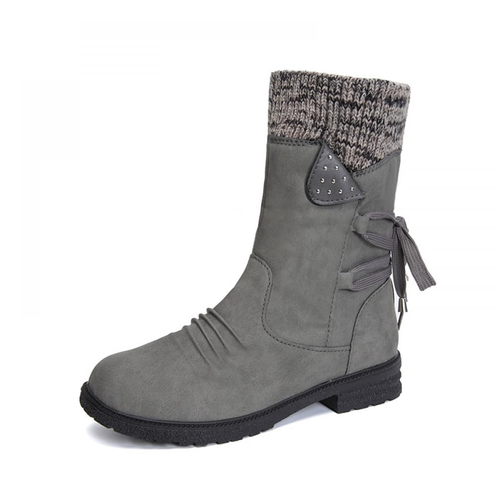 Damskie buty luźne buty motocyklowe zimowe ciepłe modne wygodne eleganckie buty średniowieczne kozaki do kolan wygodne eleganckie buty do noszenia na co dzień