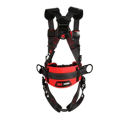 Miniatura 3 de 3M Protecta Construction Style - Arnés de posicionamiento 1161315, negro, pequeño, 1 Ea/estuche