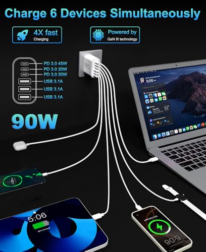 Image of 90W Power Strip Surge Protector