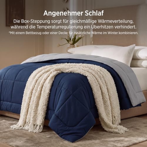 BEDSURE Bettdecke Ohne Bezug 240x220 - Bettdecke mit Integriertem Bezug – Ansicht 4