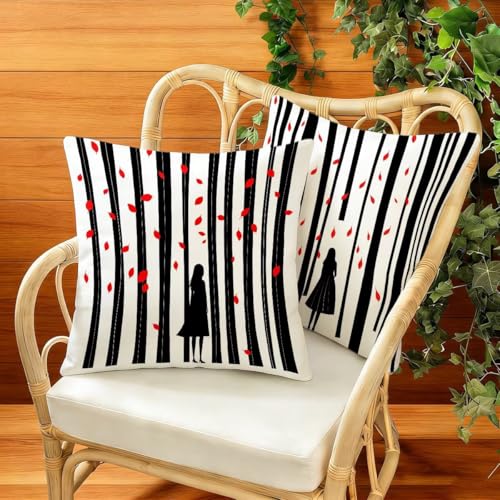 Housse coussin extérieur imperméable 65x65 protégeant vos oreillers de terrasse