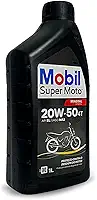 Oleo de Moto Mobil Super Moto 20w50 Mineral 4t 1lt