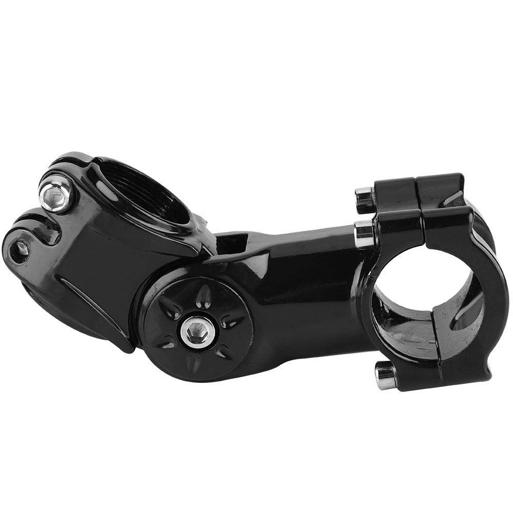 VGEBY Fahrrad-Lenkerschaft - 31,8 Mm, ±7° Neigung, Aluminium, Für MTB/Rennrad (schwarz)
