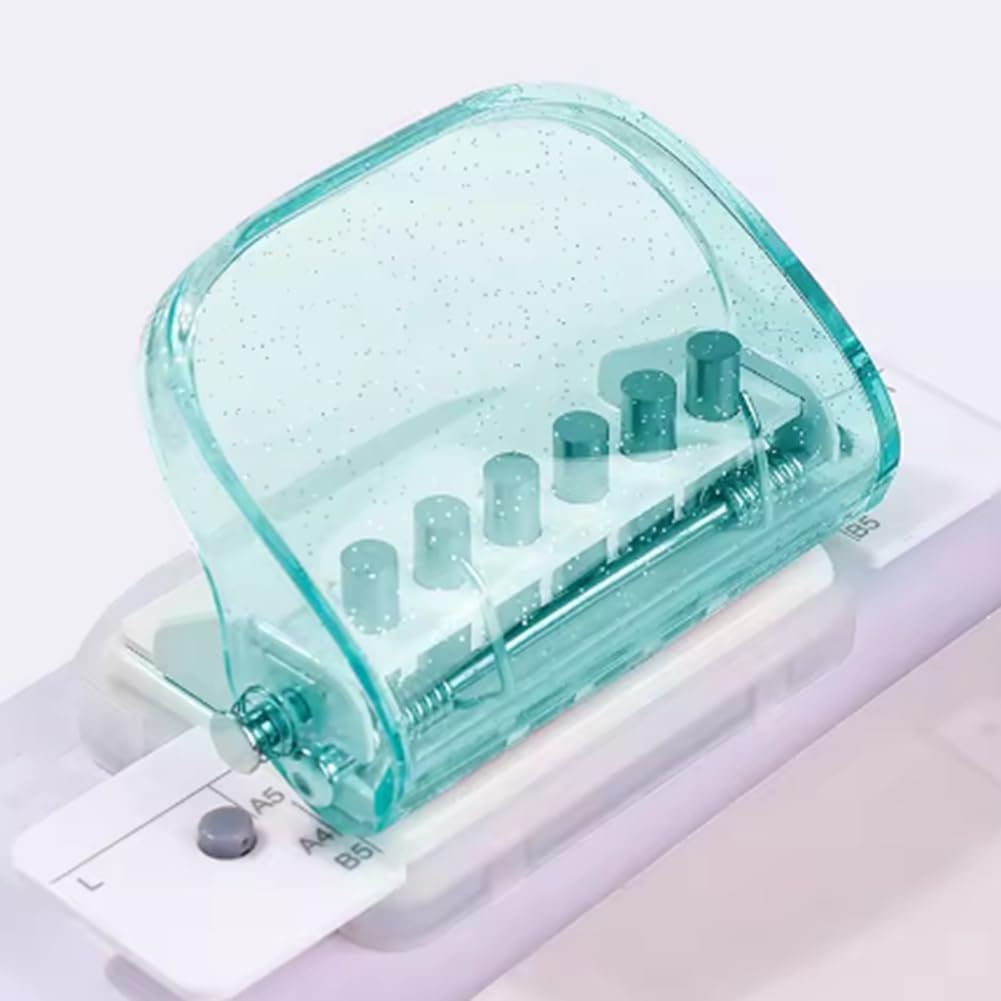 Amazon | Rhinozix ルーズリーフバインダー用の穴あけパンチです