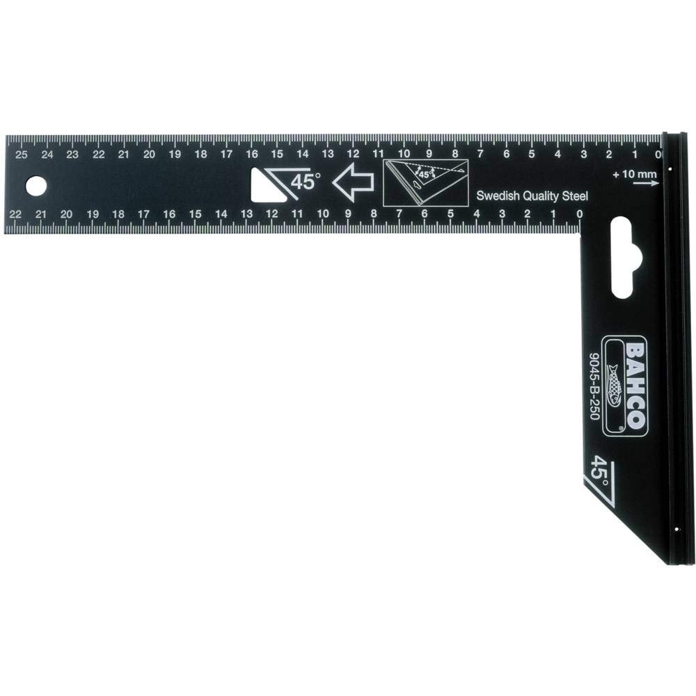 Bahco Black Steel Square