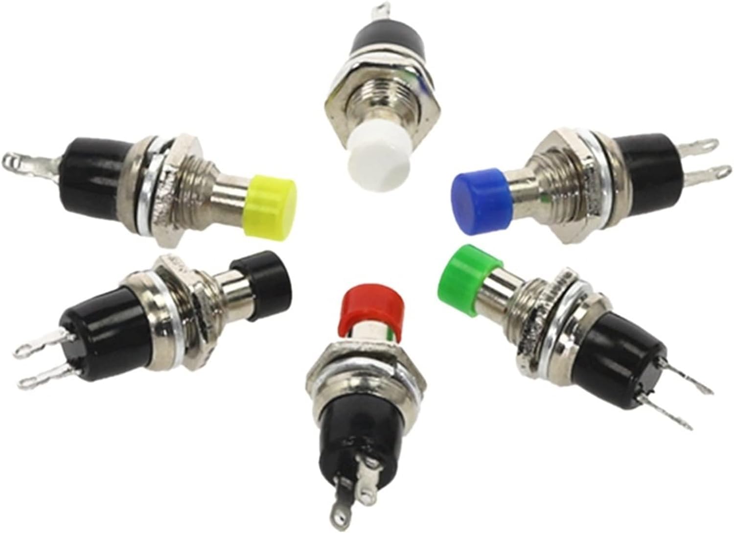 Bouton-poussoir PBS-110 momentané 7mm pour restaurer vos appareils