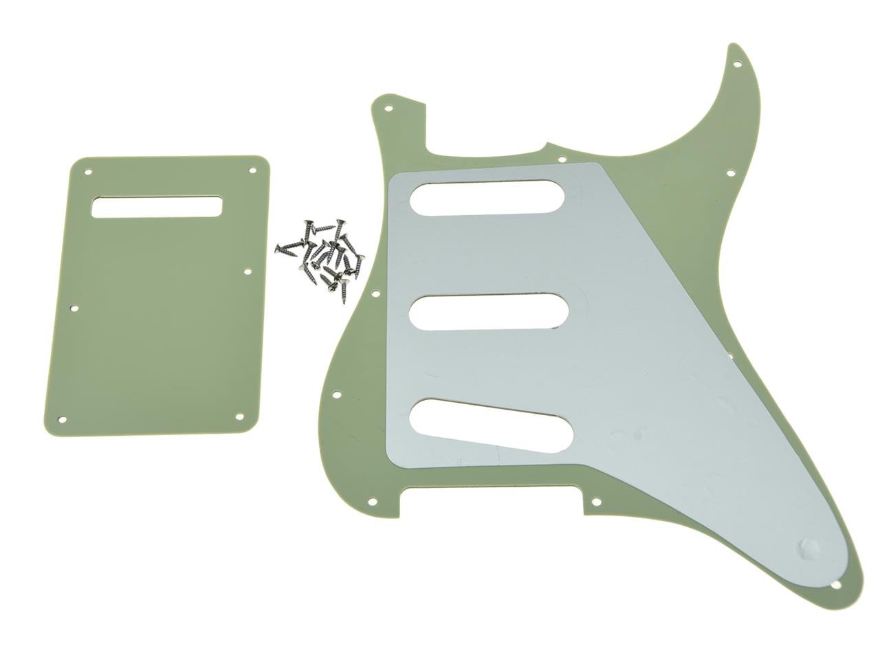 Amazon.com: KAISH Lefty ST/Strat Style SSS Pickguard Left Handed