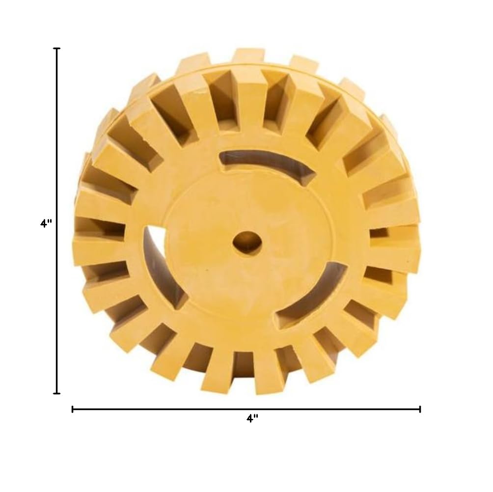 M7 4"" Eraser Wheel Tool Replacement 4000 RPM For Surface Cleaning Tool (QB-9414)