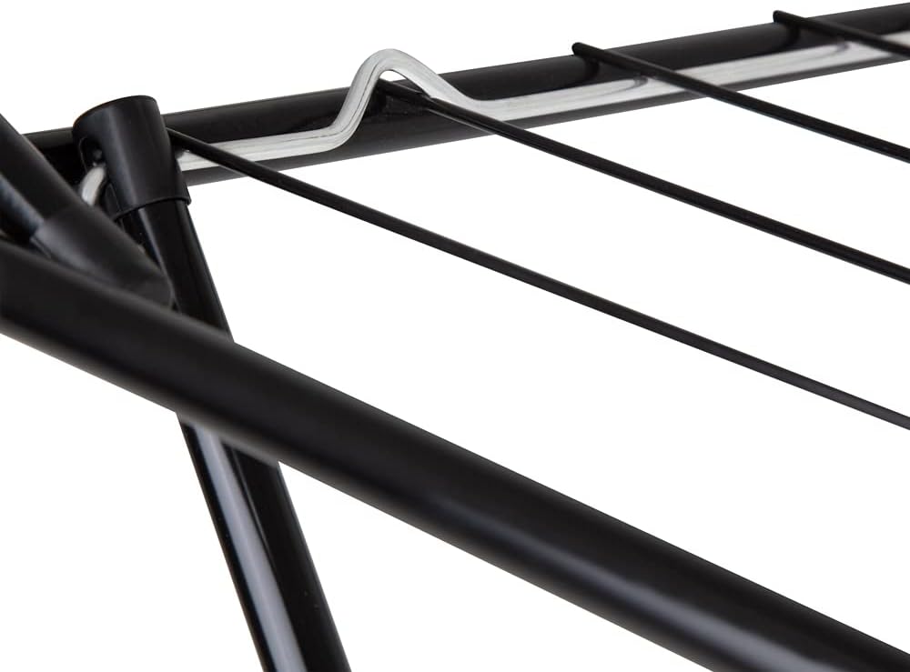Mor - Varal De Chão Com Abas Slim Preto