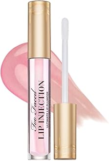 Too Faced Lip Injection Plumping Lip Gloss | Volumizing, Vitamin E + Avocado Oil, 0.14 Fl Oz