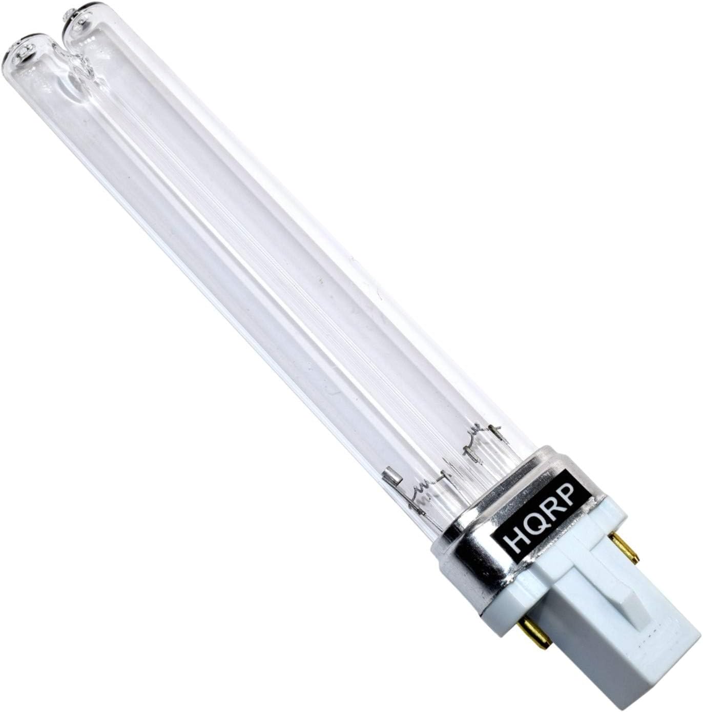 HQRP 9W Bulb G23 Base Replacement for Aerus Electrolux 48710 Compatible with Lux Guardian Air Gen 2 Gen 1 F159B F159A F159D F159E 00498 Air Purifiers