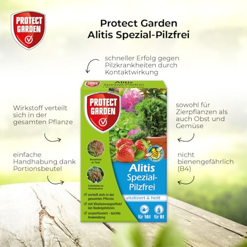Pflanzenschutzmittel Protect Garden Alitis gegen Pilzkrankheiten