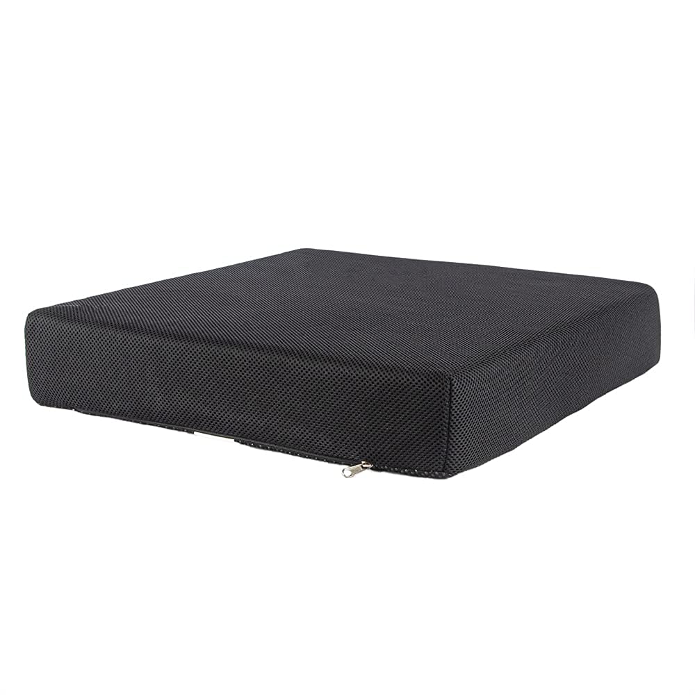 Wakefit Orthopaedic, Memory Foam, Breathable, Square, Cushion Seat Pad