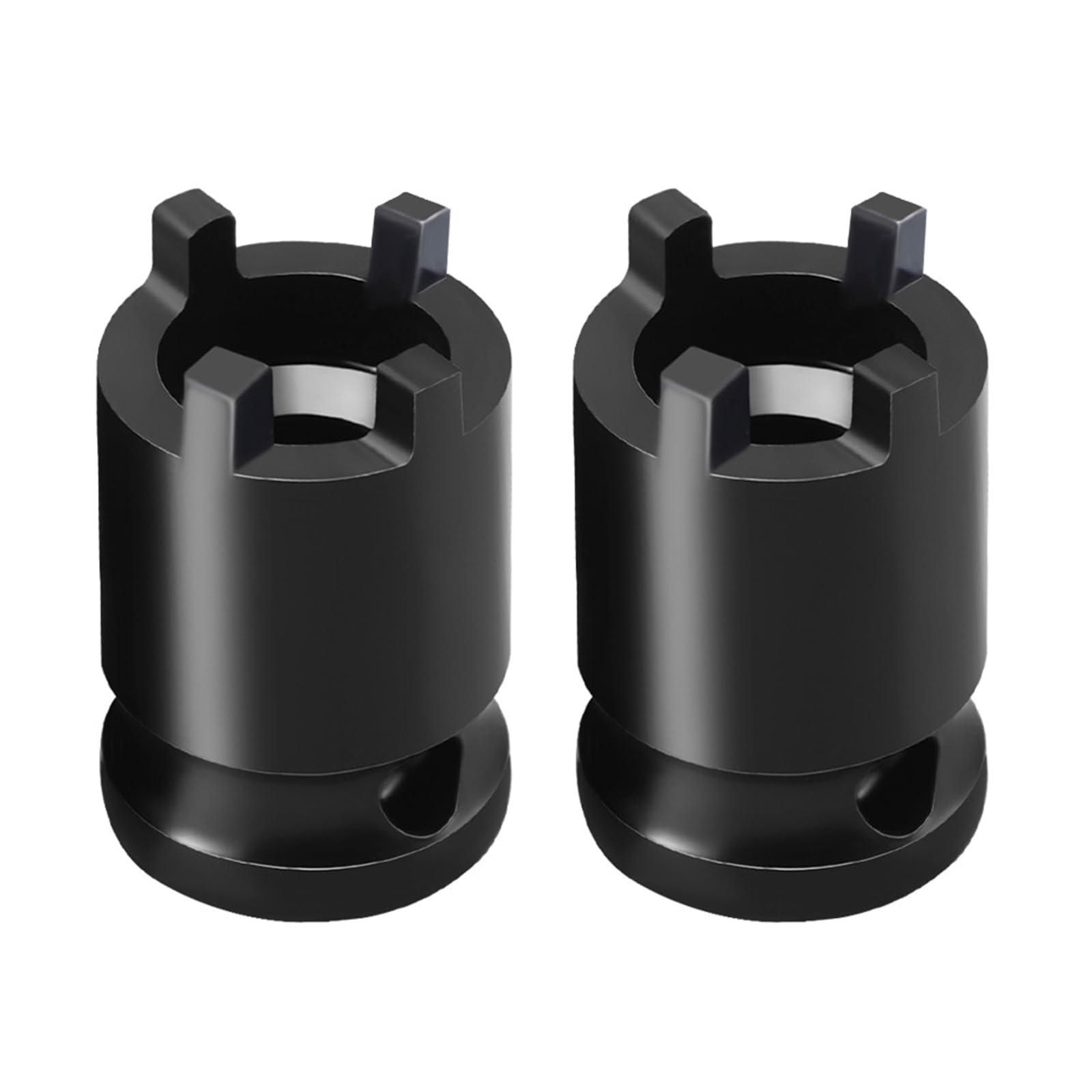 JTQYFI 2Pieces Angles Grinder Socket Wrench 1 / 2Inch Adapter 4Pin Spanner for Cordlessly Impacts Power Equipment Accessories Socket Adapter