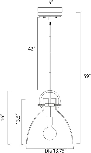 Miniatura 5 de Edvivi 1 colgante de cristal transparente con forma de cuenco de bronce aceitado y oro antiguo