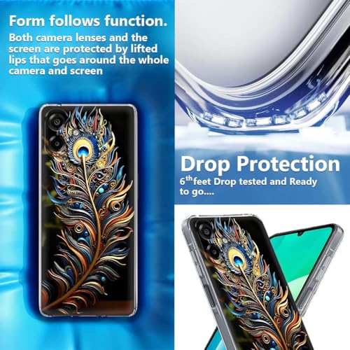Image of Fashionury Designer Printed Back Cover for Samsung Galaxy M17e 5G / F70e 5G / M07 / F07 / A07 / A07 5G | High Definition Print | Soft TPU | Precise Cutouts | Slim Fit Case (D3174)