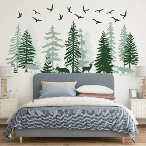 Vinilos Decorativos Árbol y Animales MuralMood 2pcs miniatura 2