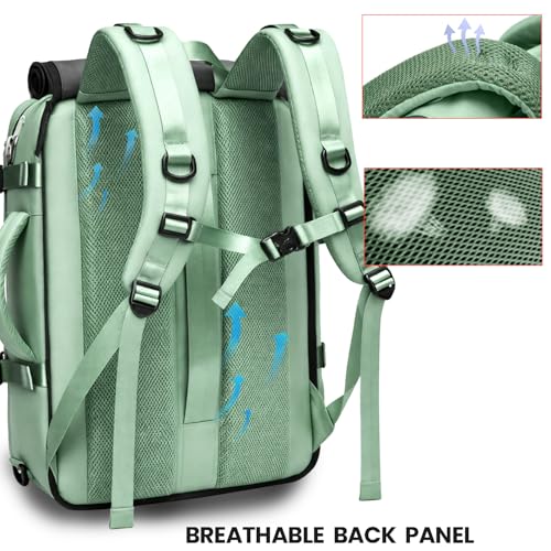 Image of REDHORNS Multifunctional 3-In-1 Anti-Theft Handbag /Multi-Purpose Cross body Bag, 16-Inch Business Laptop with USB port, Unisex 30L Water-Resistant Bag, fits for Camping, Outdoor, Travel