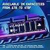 WD_BLACK SN850P 4TB PS5 SSD, Officially Licensed for PlayStation 5, Read Speeds Up to 7300 MB/s, M.2 2280 PCIe NVMe, Exclusive Heatsink Design, Internal Gaming SSD