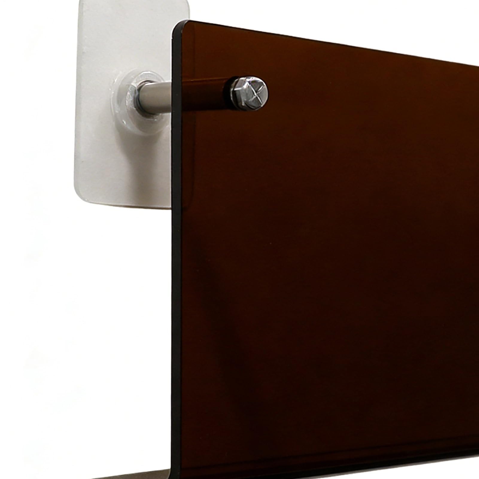 Álbum de fotos montado en la pared, estante adhesivo de 2 piezas, sin taladro, soporte para álbumes de amantes de la música, perfecto para adultos y artesanos, elegante solución de decoración del