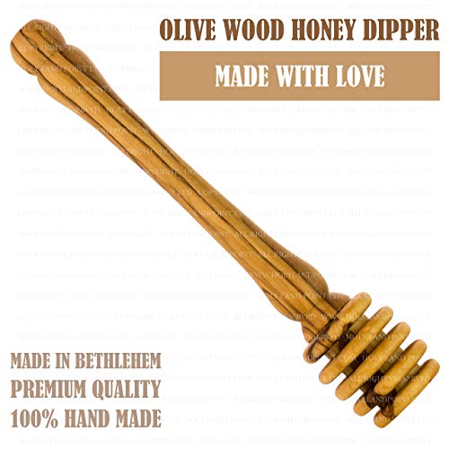 Olive Wood Honey Dipper