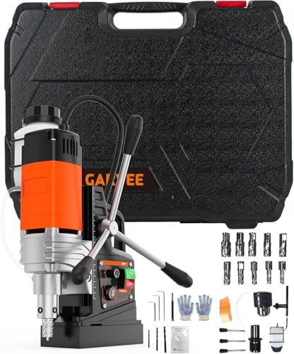 Image of Mag Drill Press, 1650W Power Magnetic Drill Presses, 1.57″ Boring Diameter, 810 RPM, 10 Speed for Industrial & Home Improvement